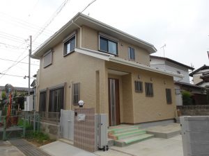 取手市S邸、ベージュを基調としたナチュラル観のある住まい